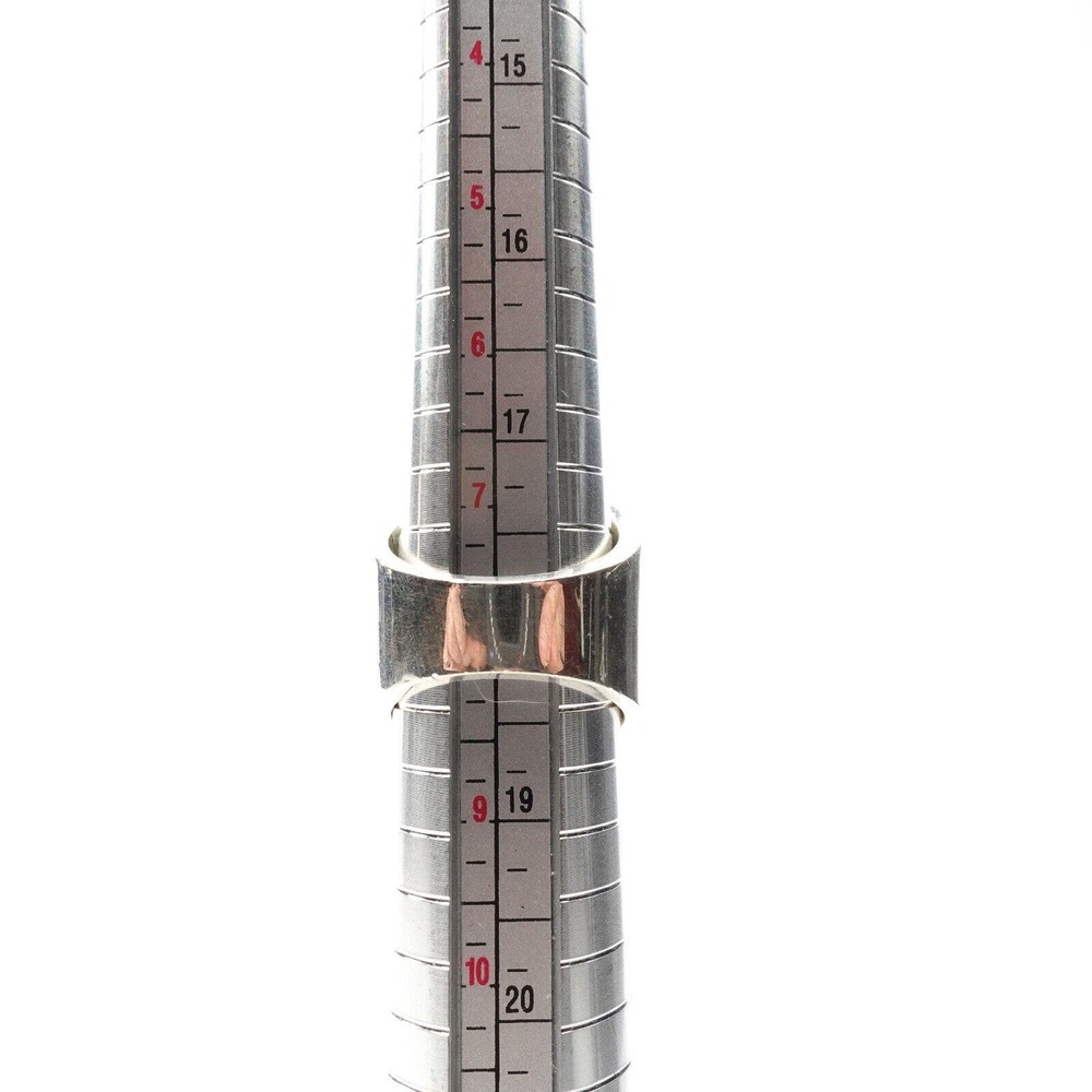 King Baby Studio Floral Scroll Belief Skull Ring Silver .925 MSRP $615 Size 8 - Picture 11 of 12